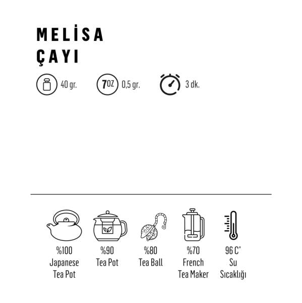 Green La Viva Melisa Çayı 40 Gr