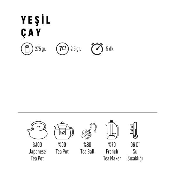 Green La Viva Yeşil Çay 275 Gr