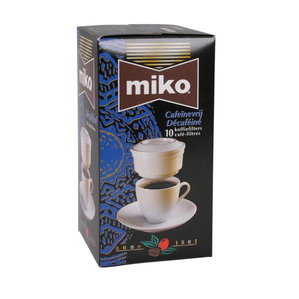 Miko Decaffeinated Kafeinsiz Pratik Filtre Kahve 10'lu