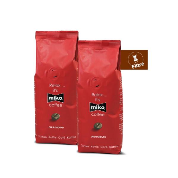 Miko Onur Ground Filtre Kahve 500 Gr (2x250Gr)