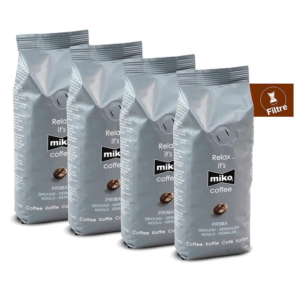 Miko Prima Ground Filtre Kahve 1 Kg (4x250 Gr)